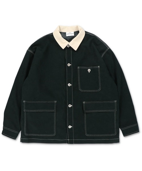 SPINNS（スピンズ）の「【フェイクスウェード】カバーオール