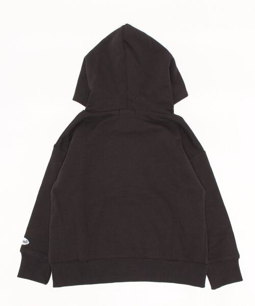 Right-on（ライトオン）の「【Refurbish】カレッジフードパーカー（パーカー・キッズ・イエロー/ブラック/グレー・105/120/130/140/150/160）」の4枚目の写真