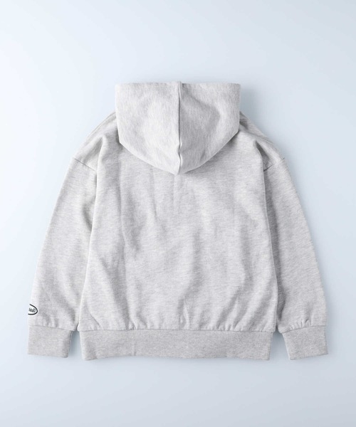 Right-on（ライトオン）の「【Refurbish】カレッジフードパーカー（パーカー・キッズ・イエロー/ブラック/グレー・105/120/130/140/150/160）」の6枚目の写真