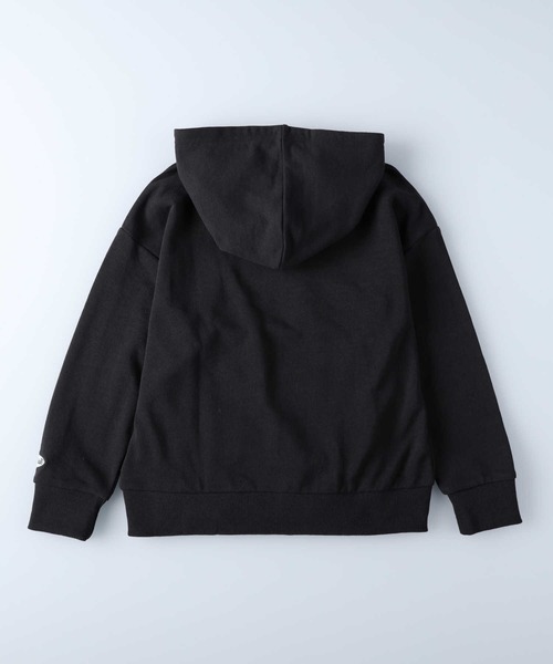 Right-on（ライトオン）の「【Refurbish】カレッジフードパーカー（パーカー・キッズ・イエロー/ブラック/グレー・105/120/130/140/150/160）」の5枚目の写真