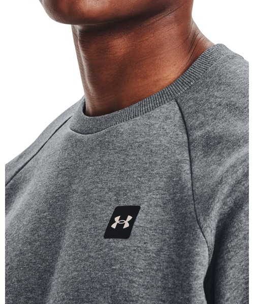 UNDER ARMOUR(アンダーアーマー)の「UAライバルフリース クルー(トレーニング/メンズ)(スウェット・メンズ・ネイビー/ダークグレー/ブラウン/ライトグレー/ブラック・XL/3XL/M/XXL/L/S)」の15枚目の写真