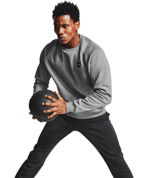 UNDER ARMOUR(アンダーアーマー)の「UAライバルフリース クルー(トレーニング/メンズ)(スウェット・メンズ・ネイビー/ダークグレー/ブラウン/ライトグレー/ブラック・XL/3XL/M/XXL/L/S)」の16枚目の写真