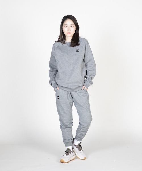 UNDER ARMOUR(アンダーアーマー)の「UAライバルフリース クルー(トレーニング/メンズ)(スウェット・メンズ・ネイビー/ダークグレー/ブラウン/ライトグレー/ブラック・XL/3XL/M/XXL/L/S)」の6枚目の写真