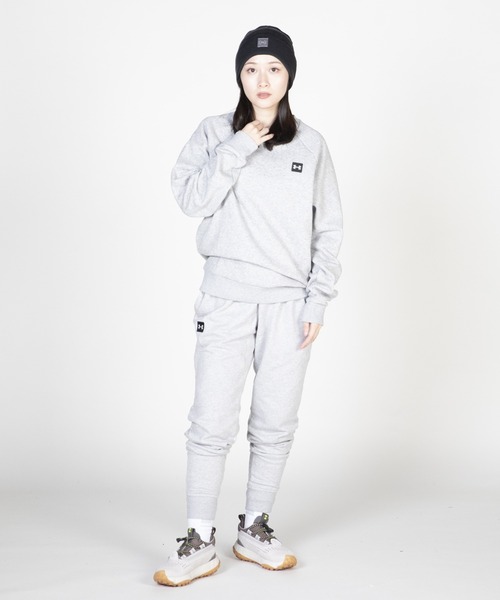 UNDER ARMOUR(アンダーアーマー)の「UAライバルフリース クルー(トレーニング/メンズ)(スウェット・メンズ・ネイビー/ダークグレー/ブラウン/ライトグレー/ブラック・XL/3XL/M/XXL/L/S)」の7枚目の写真