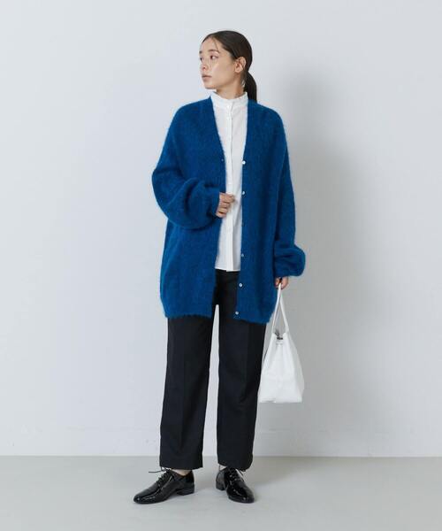 ADIEU TRISTESSE（アデュートリステス）の「レザー巾着（ハンドバッグ・レディース・ブラック/ホワイト・FREE）」の3枚目の写真