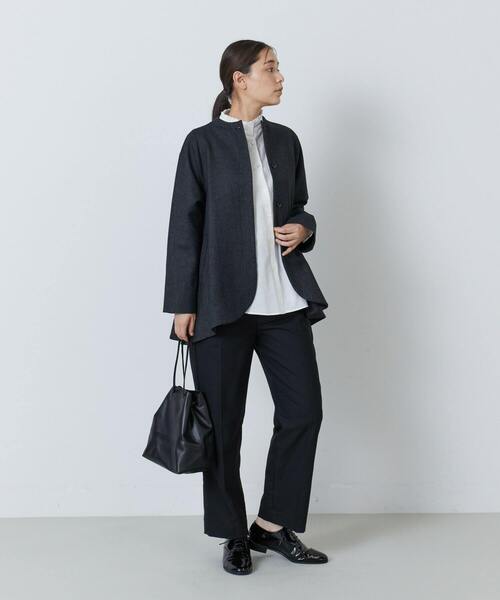 ADIEU TRISTESSE（アデュートリステス）の「レザー巾着（ハンドバッグ・レディース・ブラック/ホワイト・FREE）」の12枚目の写真