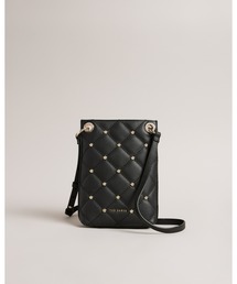 PARTONN キルテッド マグノリア スタッズ ポーチ