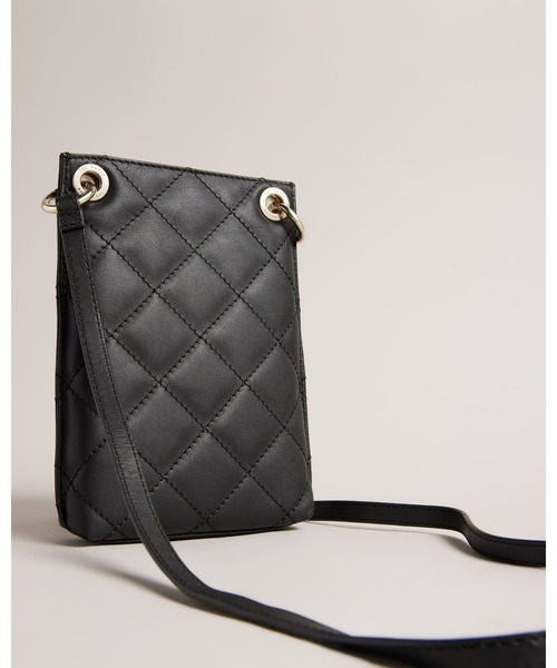 Ted Baker（テッドベーカー）の「PARTONN キルテッド マグノリア スタッズ ポーチ（ポーチ・レディース・ピンク系その他/ブラック・O/S）」の11枚目の写真