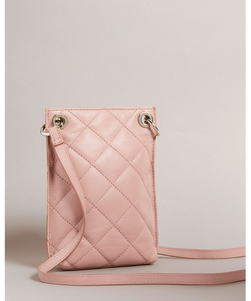 Ted Baker（テッドベーカー）の「PARTONN キルテッド マグノリア スタッズ ポーチ（ポーチ・レディース・ピンク系その他/ブラック・O/S）」の7枚目の写真