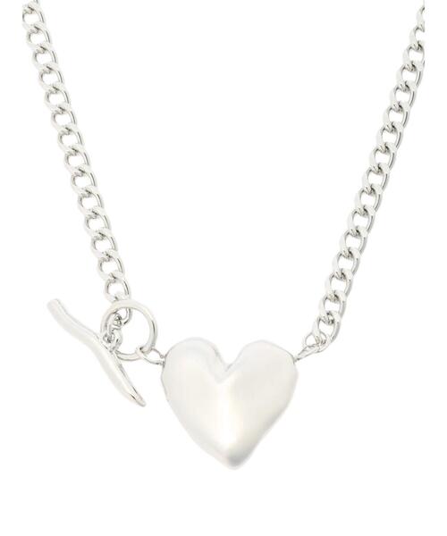 Green　Parks（グリーンパークス）の「・HALF TIME チェーンハートネックレス（ネックレス・レディース・ゴールド/シルバー・FREE）」の7枚目の写真