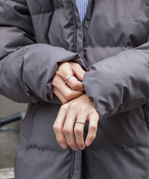 GLOSTER(グロスター)の「【GLOSTER ROAD/グロスターロード】ハイブリッドフードダウンジャケット 撥水加工 防風(ダウンジャケット/コート・メンズ・ブラック/ベージュ/グレー・M/L/XL)」の21枚目の写真