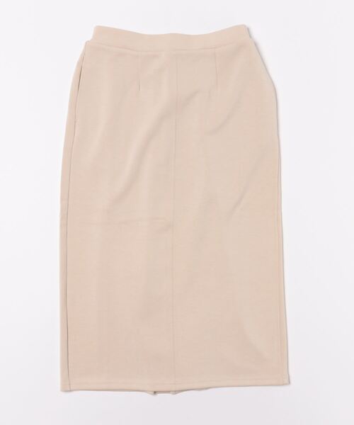 BELLUNA PLUS（ベルーナ）の「ストレッチ素材ペンシルデザインスカート（スカート・レディース・アイボリー/ロイヤルブルー/テラコッタ/ブラック/イエロー/ベージュ系・LARGE/X-LARGE/MEDIUM/SMALL）」の5枚目の写真