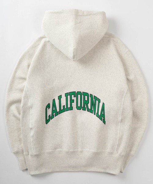 Champion(チャンピオン)の「【Champion/チャンピオン】REVERSWEAVE バックプリント カレッジロゴ ジップパーカー/長袖ジップフーディー/裏起毛(パーカー・メンズ・グレー/ブルー/オートミール/ブラック・XL/M/L)」の7枚目の写真