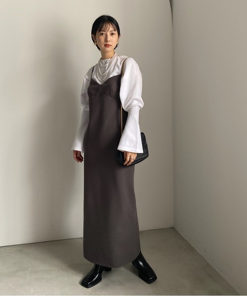スーツ・フォーマル・ドレス Ameri VINTAGE CUP IN CAMI DRESS Ameri（アメリ）の「CUP IN CAMI DRESS（ワンピース）」 - WEAR