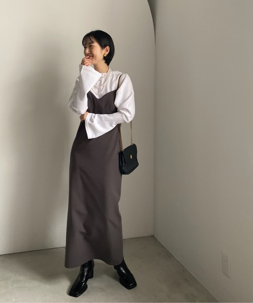 スーツ・フォーマル・ドレス Ameri VINTAGE CUP IN CAMI DRESS Ameri（アメリ）の「CUP IN CAMI DRESS（ワンピース）」 - WEAR