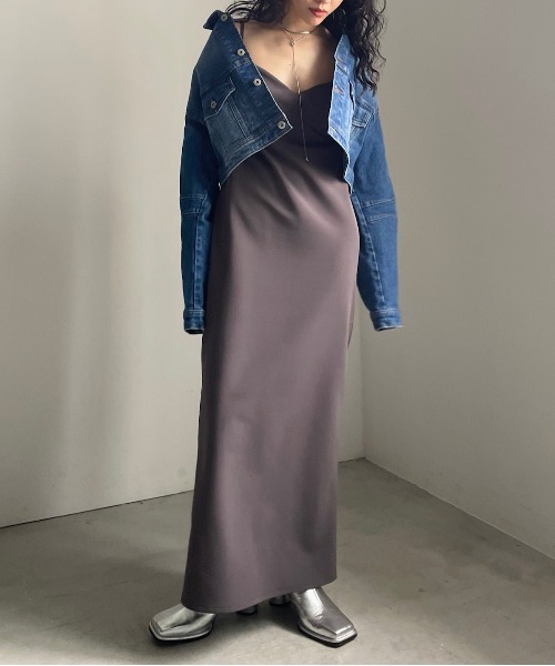 Ameri（アメリ）の「CUP IN CAMI DRESS（ワンピース）」 - WEAR