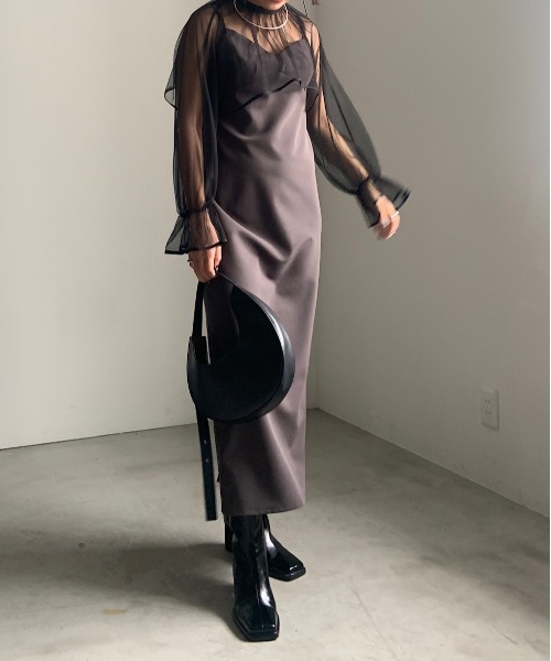 スーツ・フォーマル・ドレス Ameri VINTAGE CUP IN CAMI DRESS Ameri（アメリ）の「CUP IN CAMI DRESS（ワンピース）」 - WEAR