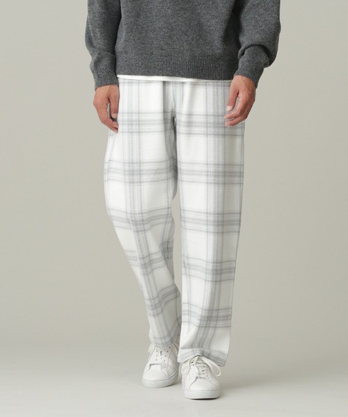 NANO universe（ナノユニバース）の「LB.04/総柄チェックスウェットパンツ（スウェットパンツ・メンズ・その他1/その他2/その他3・M/L/S）」の15枚目の写真