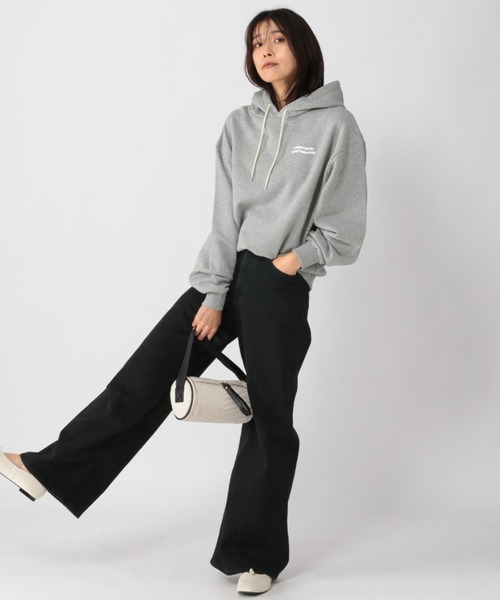 Traditional Weatherwear（トラディショナルウェザーウェア）の「BARNYARDSTORM / Traditional Weatherwear　裏毛パーカー（パーカー・レディース・グレー/オフホワイト・FREE）」の8枚目の写真