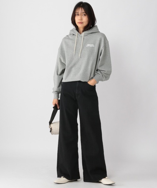 Traditional Weatherwear（トラディショナルウェザーウェア）の「BARNYARDSTORM / Traditional Weatherwear　裏毛パーカー（パーカー・レディース・グレー/オフホワイト・FREE）」の7枚目の写真