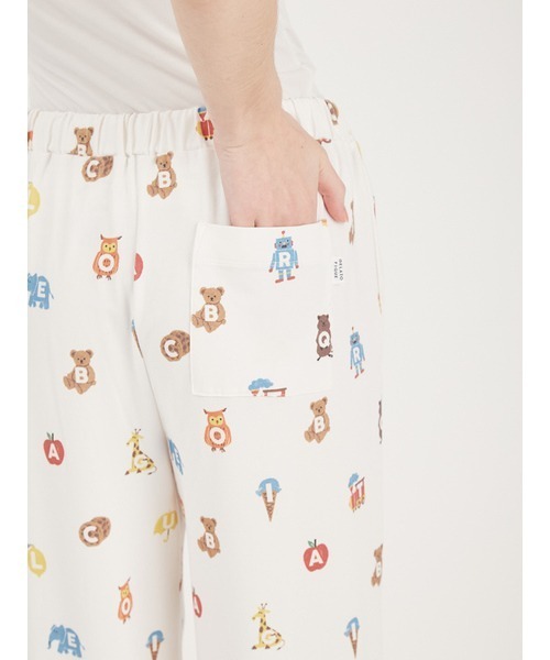 【新品未使用】gelatopiqueジェラピケ アルファベット柄 パジャマセット gelato pique - 新品☆ジェラートピケ【UNISEX】ネコモチーフ