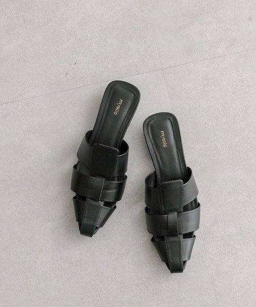 mystic(ミスティック)の「グルカサンダル(サンダル・レディース・ブラック/アイボリー・36/37/38)」の12枚目の写真