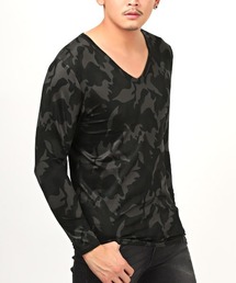 LUXSTYLE（ラグスタイル）の「裏起毛Vネックヒートインナー（その他アンダーウェア/インナー）」