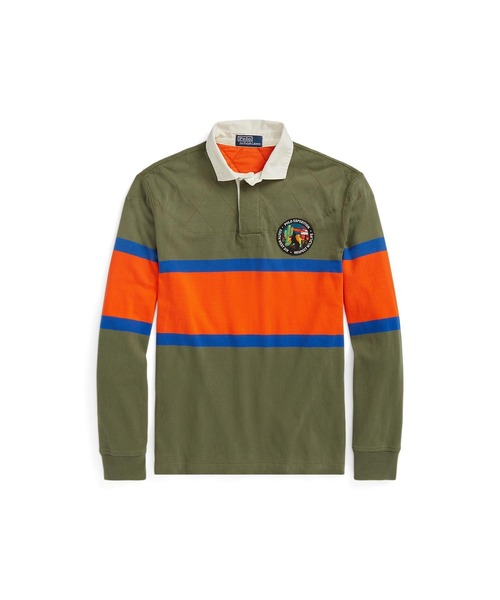 クラシック フィット ストライプド ジャージー ラグビー シャツ POLO RALPH LAUREN（ポロ ラルフ ローレン）の「クラシック フィット