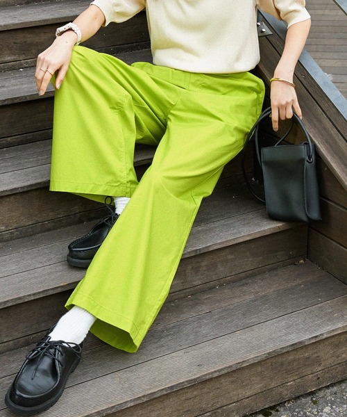 Dickies/ディッキーズ コットンダンプイージーワイドパンツ MONO-MART