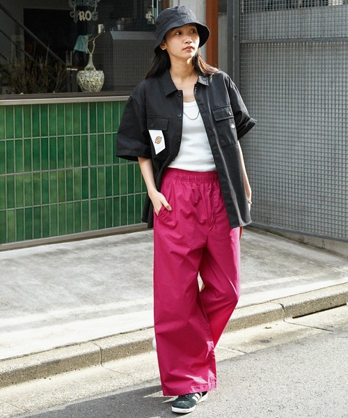 Dickies/ディッキーズ コットンダンプイージーワイドパンツ