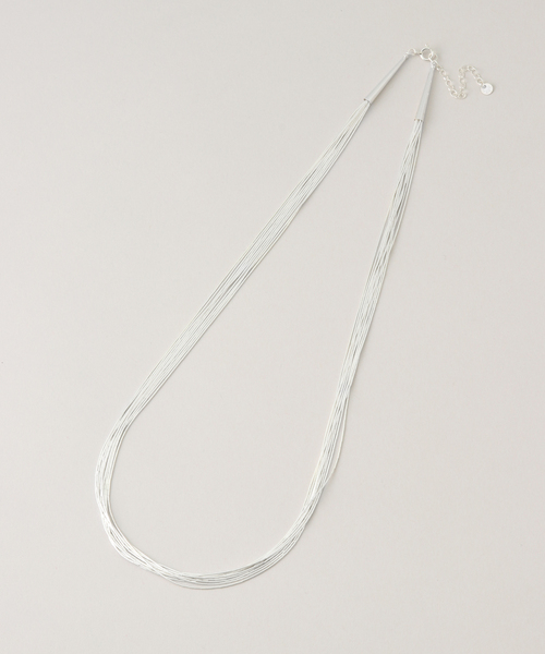 IENA(イエナ)の「【Harpo/アルポ】Liquid SV 10rangs ネックレス 56cm(ネックレス・レディース・シルバー・FREE)」の5枚目の写真
