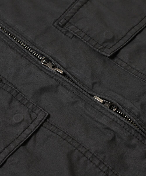 BEAMS(ビームス)の「BEAMS / ミリタリー パーカ ブルゾン(ミリタリージャケット・メンズ・ブラック/オリーブ・S/M/L/XL)」の4枚目の写真