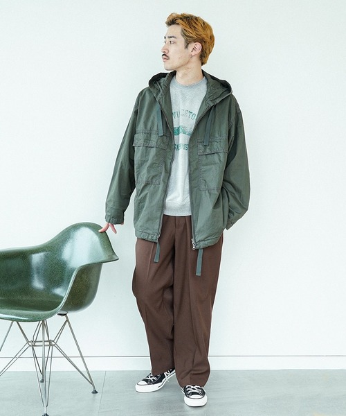 BEAMS(ビームス)の「BEAMS / ミリタリー パーカ ブルゾン(ミリタリージャケット・メンズ・ブラック/オリーブ・S/M/L/XL)」の18枚目の写真