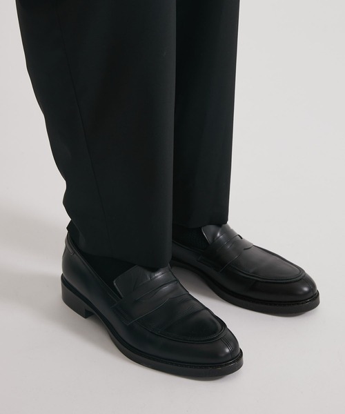 UNITED TOKYO（ユナイテッドトウキョウ）の「【EC限定】サイドゴムワイドテーパードスラックス（スラックス・メンズ・ダークグレー/ネイビー/ライトベージュ/ブラック・3/2/1）」の13枚目の写真