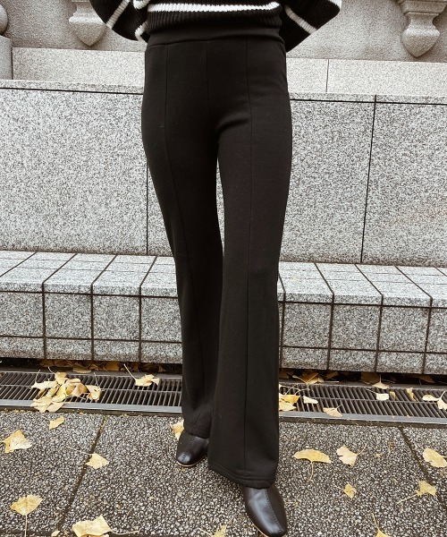 ブラッシュトライニングフレアパンツ（その他パンツ）｜esutoreja（エストレジャ）