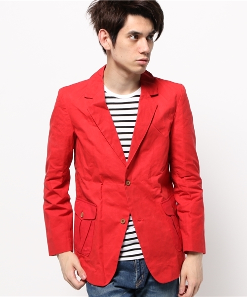 OUTLET（アウトレット）の「【BLOOM&BRANCH】FRANKLCTNJKT（その他アウター・メンズ・レッド/カーキ・MEDIUM/SMALL）」の2枚目の写真