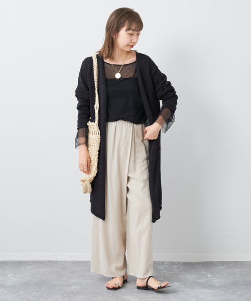 plage（プラージュ）の「tulle layered ブラウス（シャツ