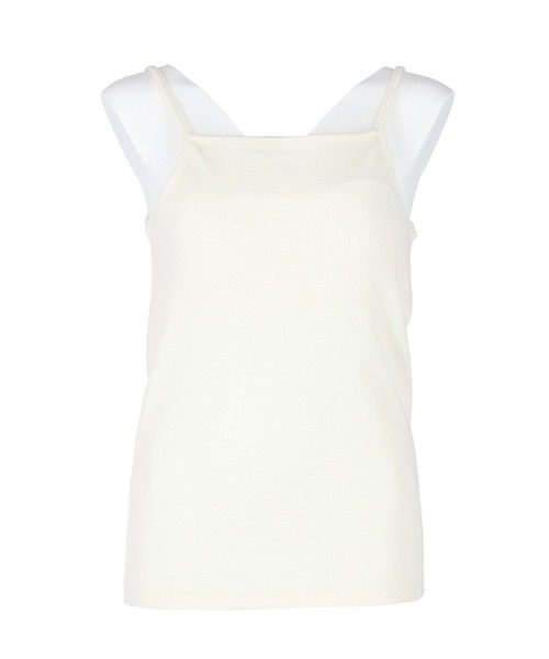 coca（coca）（コカ）の「OUT BRA　アメリカンスリーブカップ付きキャミソール（キャミソール・レディース・ライトグリーン/ブラウン/アイボリー/ブラック・S/M/L）」の19枚目の写真