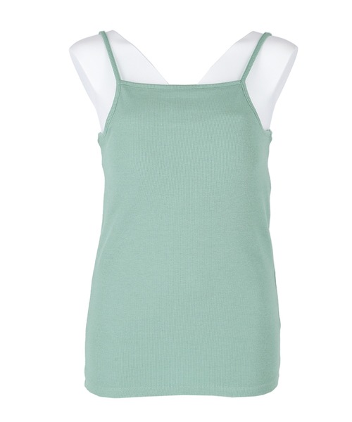 coca（coca）（コカ）の「OUT BRA　アメリカンスリーブカップ付きキャミソール（キャミソール・レディース・ライトグリーン/ブラウン/アイボリー/ブラック・S/M/L）」の17枚目の写真