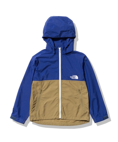 THE NORTH FACE（ザノースフェイス）の「THE NORTH FACE KIDS Compact Jacket NPJ22210（その他アウター・キッズ・ネイビー/オレンジ/パープル/ピンク/ブルー・110/120/130/140/100）」の3枚目の写真