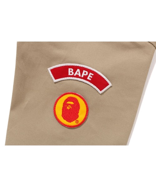A BATHING APE（アベイシングエイプ）の「BAPE BOY SCOUT SHIRT K