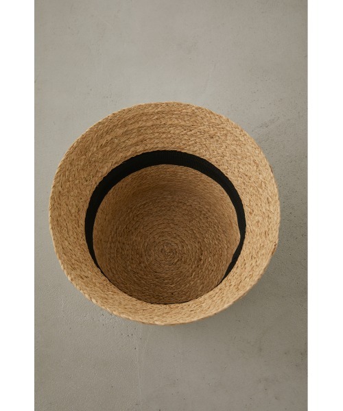 AZUL by moussy(アズールバイマウジー)の「RAFFIA BUCKET HAT/ラフィアバケットハット(ハット・レディース・ベージュ/ブラック・FREE)」の13枚目の写真