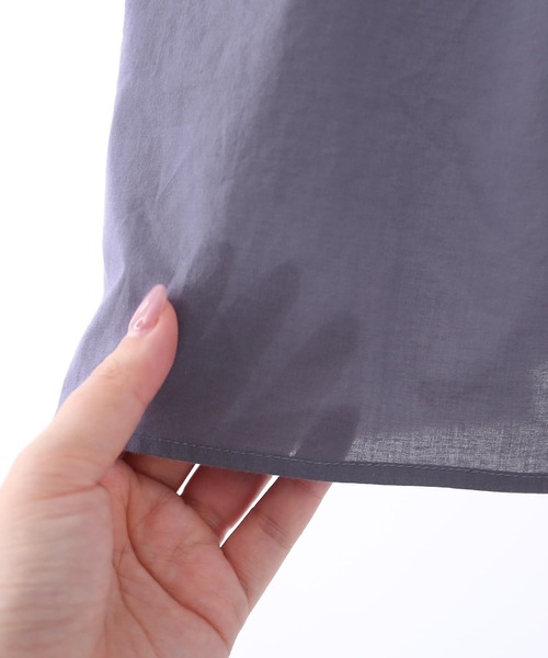 n'OrLABEL（ノアールレーベル）の「【廃盤】『コットンボイルティアードワンピース』（ワンピース・レディース・ネイビー/ブラック/ライム・FREE）」の18枚目の写真