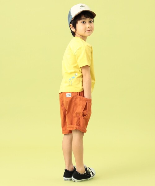 BEAMS mini（ビームスミニ）の「BEAMS mini / メッシュ ポケット 昆虫 Tシャツ 23（90～130cm）（Tシャツ/カットソー・キッズ・オフホワイト/ライトグレー/イエロー・100/110/120/130/90）」の16枚目の写真