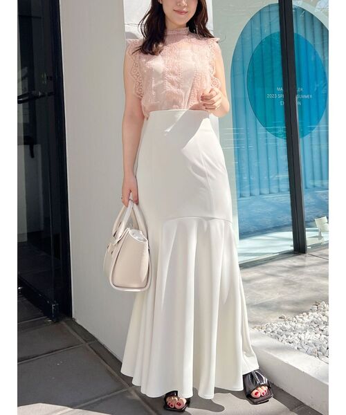 MERCURYDUO(マーキュリーデュオ)の「フェイクレザーミニトート(トートバッグ・レディース・ブラウン/ブラック/アイボリー・FREE)」の8枚目の写真