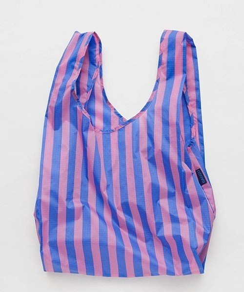 BAGGU（バグー）の「BAGGU Standard Bag（エコバッグ/サブバッグ・レディース・オレンジ系その他/グリーン×ピンク/レモンイエロー/ピンク系その他/モスグリーン/ピンク系その他2/ピンク系その他3/ピンク/ダークカーキ/ブルー系1/ブラック×ホワイト/ネイビー×ホワイト/グリーン系その他/ブルー系その他/ホワイト系その他/イエロー/ピンク系その他4・FREE）」の13枚目の写真