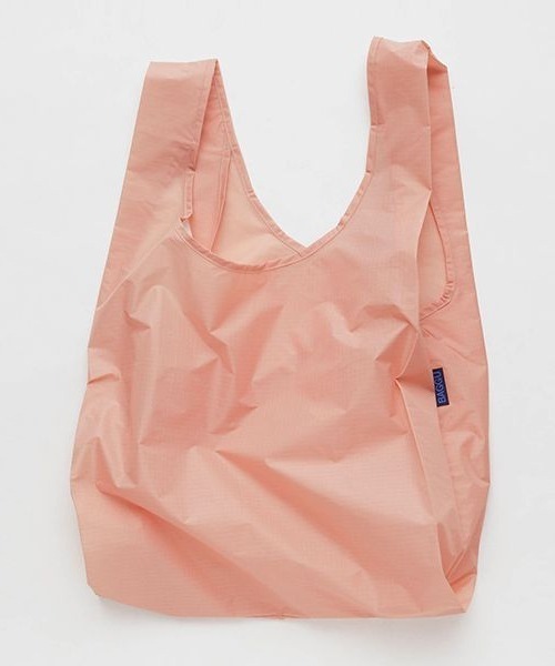 BAGGU（バグー）の「BAGGU Standard Bag（エコバッグ/サブバッグ・レディース・オレンジ系その他/グリーン×ピンク/レモンイエロー/ピンク系その他/モスグリーン/ピンク系その他2/ピンク系その他3/ピンク/ダークカーキ/ブルー系1/ブラック×ホワイト/ネイビー×ホワイト/グリーン系その他/ブルー系その他/ホワイト系その他/イエロー/ピンク系その他4・FREE）」の14枚目の写真