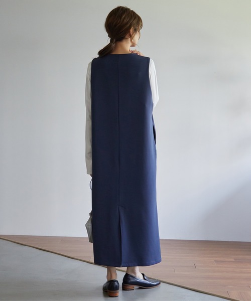 ブルブブ☆即完売ヒッコリージャンスカXS☆サックス☆スカート新品タグ