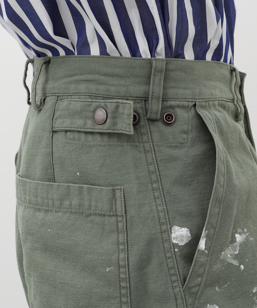 marka(マーカ)の「【MARKA / マーカ】 BAKER PANTS PAINTED M23A-08 PT11C(カーゴパンツ・メンズ・ホワイト/カーキ・2)」の18枚目の写真