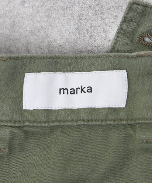 marka(マーカ)の「【MARKA / マーカ】 BAKER PANTS PAINTED M23A-08 PT11C(カーゴパンツ・メンズ・ホワイト/カーキ・2)」の6枚目の写真